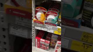 Stroll three the electrical aisle in Lowes