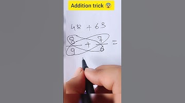 Addition Trick | butterfly 🦋 method | fraction trick #shorts #short #viral #trending