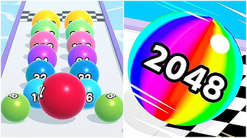 Ball Run 2048 - All Levels Gameplay Walkthrough Android, iOS (Part 44)