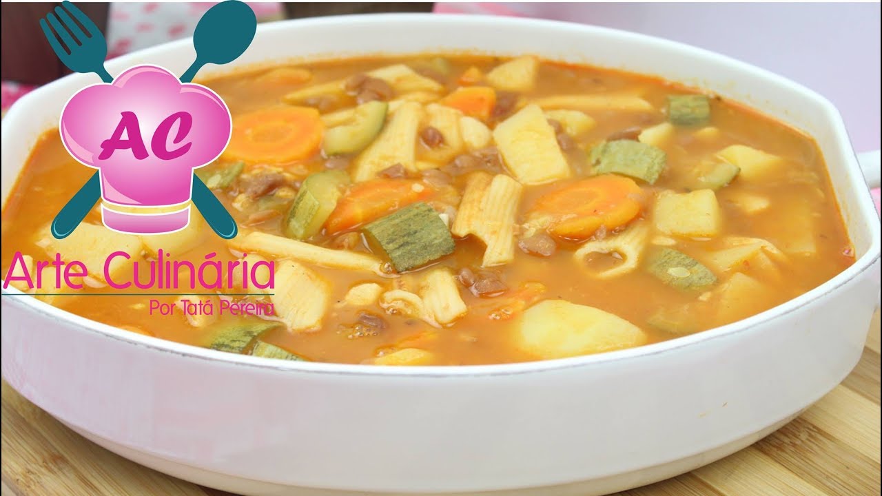 Sopa De Legumes Rápida E Fácil De Preparar Sopa De Legumes Rápida E Fácil De Preparar
