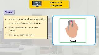 Famous Ch 4 | HR | Computer | Class 1 | Parts Of A Computer | For children Wealth