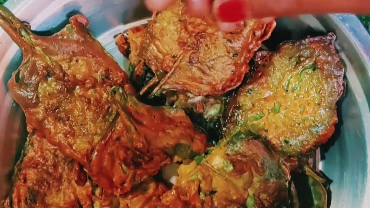 पालक के पत्तों से बनाए क्रिस्पी पकोड़े सिर्फ 5 मिनट में तैयार बिना किसी इनो सोडा के। Palak ki pakode