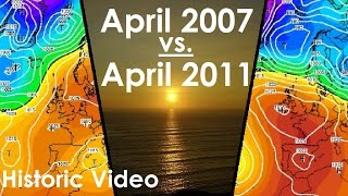 Historic Weather - April 2007 vs. April 2011
