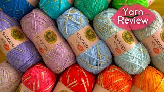 Cotton Blend I-Cord Yarn for Summer - Summer Kiss Reviewed!