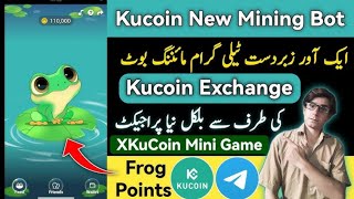 XKukoin Mini Game Frog Points|| XKukoin Free Mining project screenshot 2