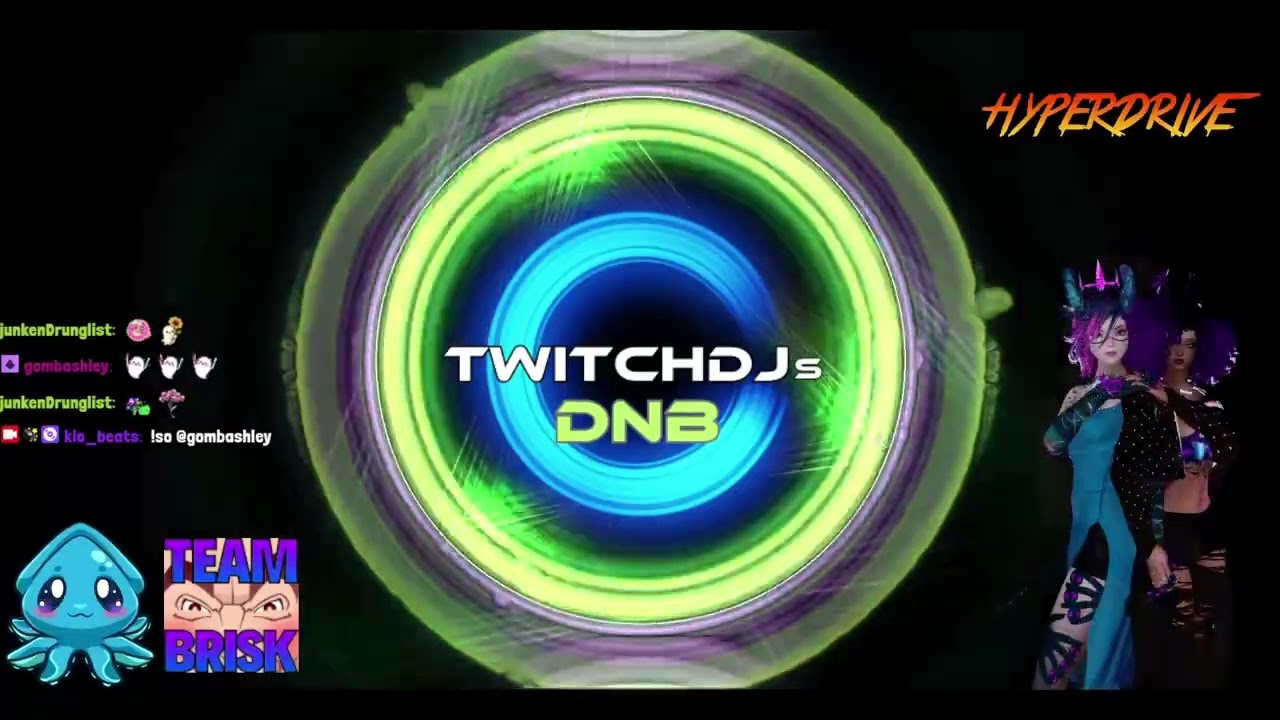 twitch DJs Raid Train 10/3