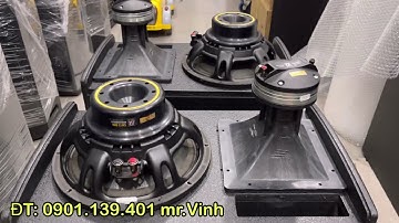Ráp Cặp Loa Full 30 Cấu Hình Siêu Vip Gửi Khách, Giá chỉ: 17tr500/cặp. GM12-88N vs SD-75BN