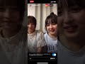 あみち Instagram Live ブラ紐