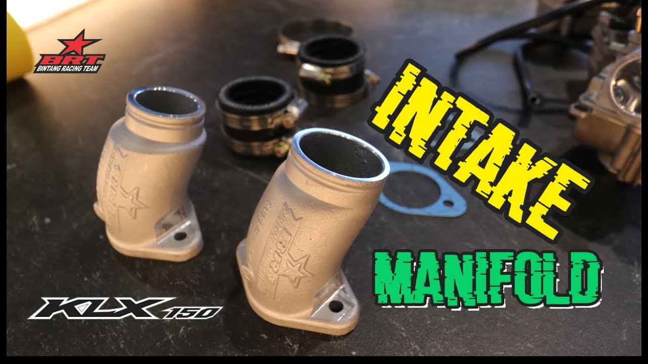 INTAKE MANIFOLD KLX - YouTube