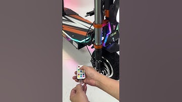 How to turn on the Boyueda S5 RGB light using the remote control?