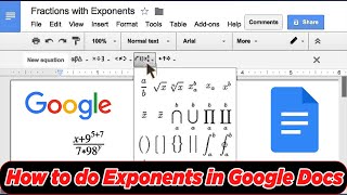 [GUIDE] How to do Exponents in Google Docs (100% Working)