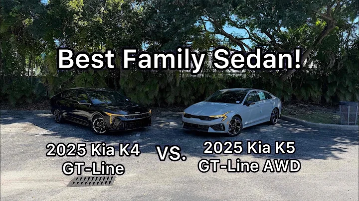 2025 Kia K4 Vs. Kia K5 GT-Line - Which Kia Should You Buy?