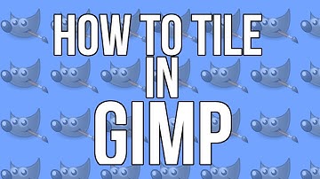 How to repeat or tile an image/pattern in GIMP