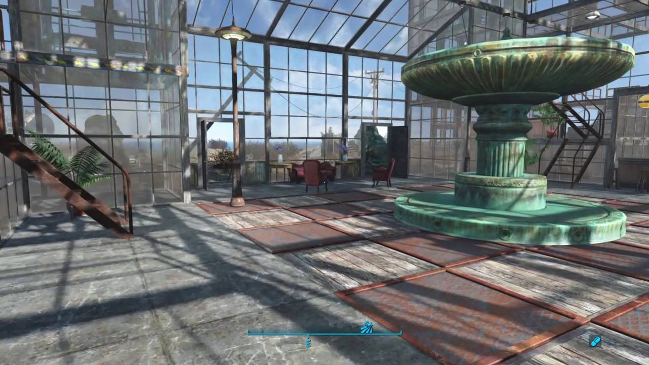 Fallout 4 PS4 Nordhagen All Glass Hotel - YouTube