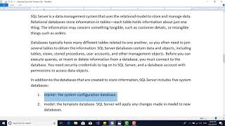The Basic Architecture of SQL Server in Pashto Part 3