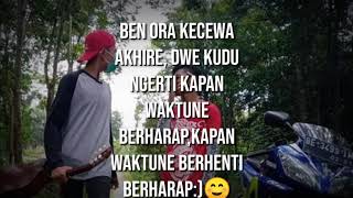 Story wa bahasa jawa mundur alon alon versi R15