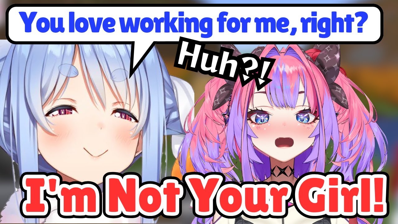 Trashy Boyfriend Pekora and Vivi's Interaction Is Priceless[Hololive/EngSub/JpSub]