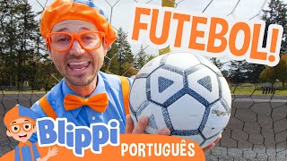 Blippi Joga Futebol e Outros Esportes! | Blippi em Português | Vídeos Educativos para Crianças