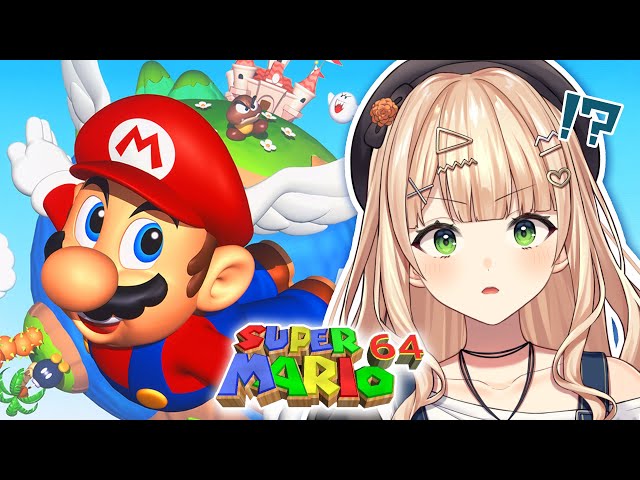 【 スーパーマリオ64 】完全初見！な、なんだこのマリオは…？！【 鏑木ろこ￤にじさんじ】のサムネイル