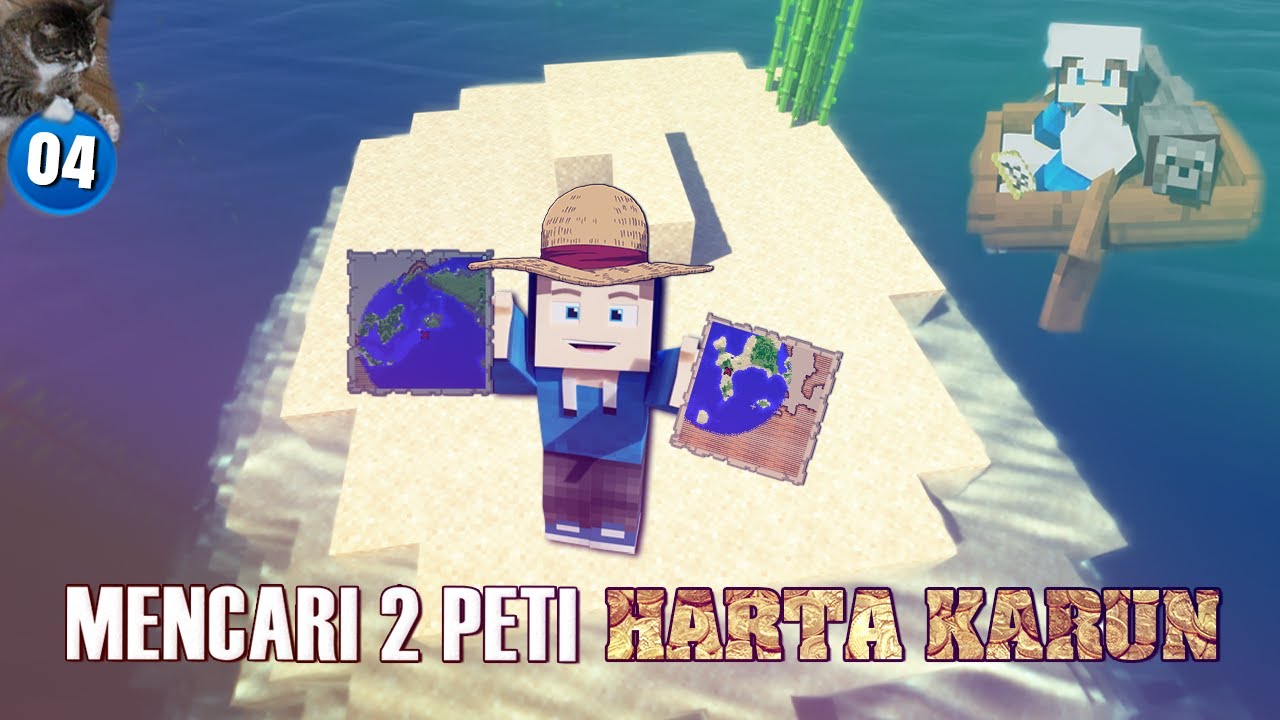 Mencari One Piece di Minecraft - Minecraft Survival Indonesia #4
