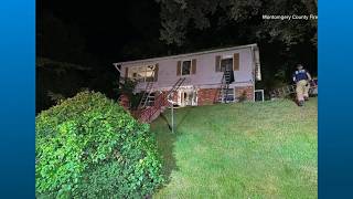 Silver Spring house fire displaces 2 people, cat