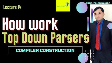 How work Top Down Parsers Urdu / Hindi | Lecture 14