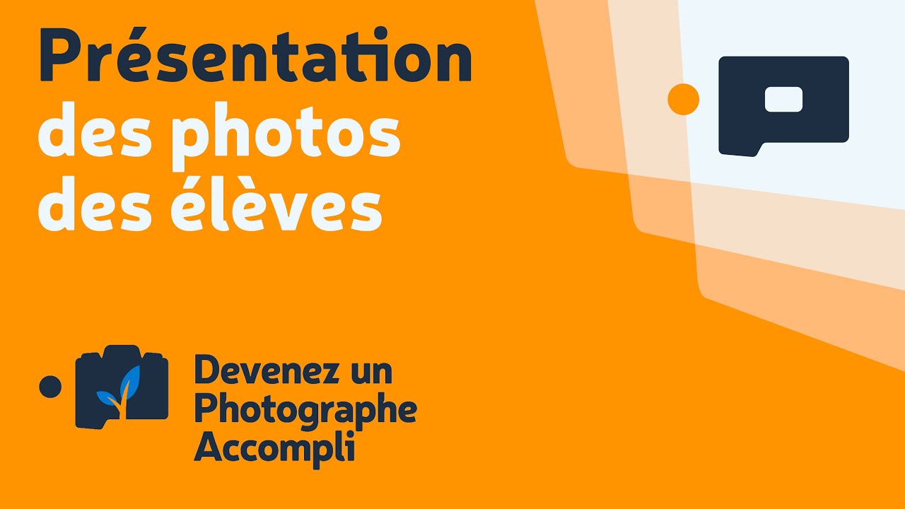 presentation de photo