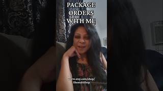 PACKAGE ORDERS WITH ME #etsy #etsyseller