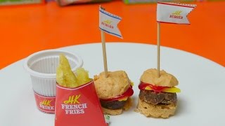 Kawaii Kracie Happy Kitchen - Mini Burger &  French Fries screenshot 5