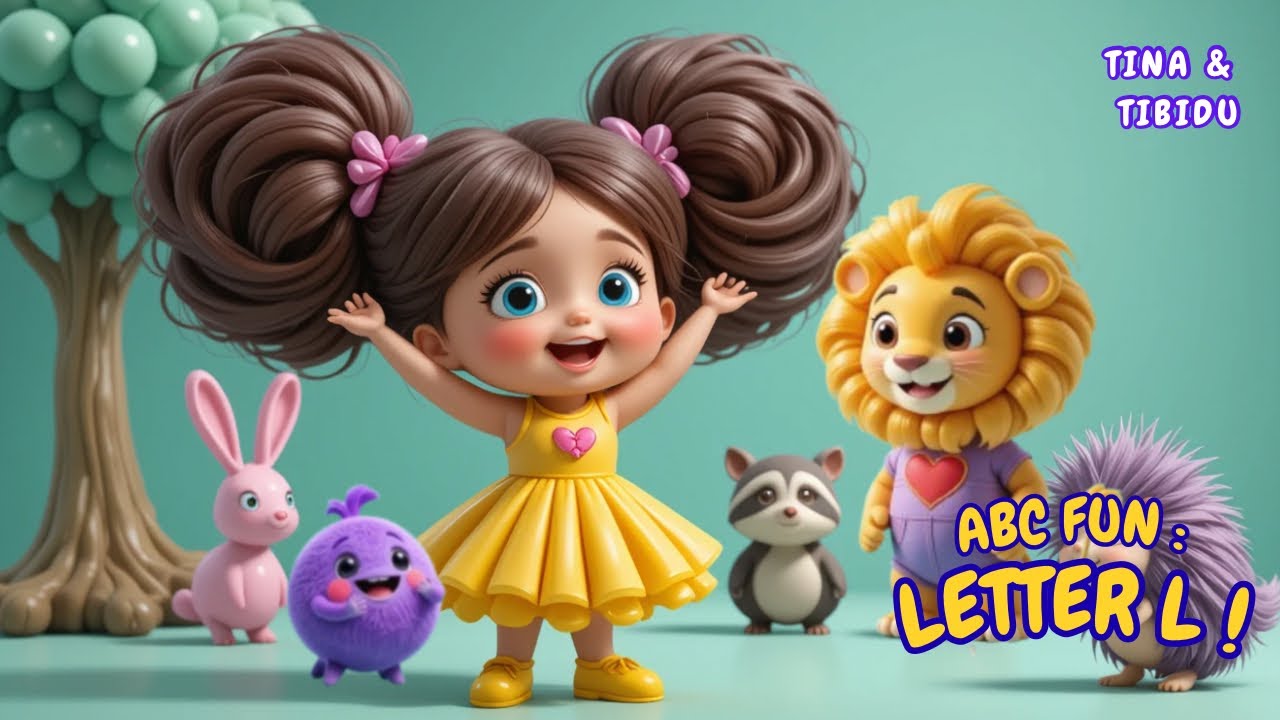 🦁 Letter L Song for Kids | Lion & Laugh Alphabet Fun 🎶