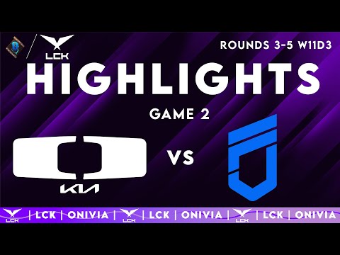 DK vs DNF Highlights Game 2 LCK 2025 Dplus KIA vs DN Freecs by Onivia