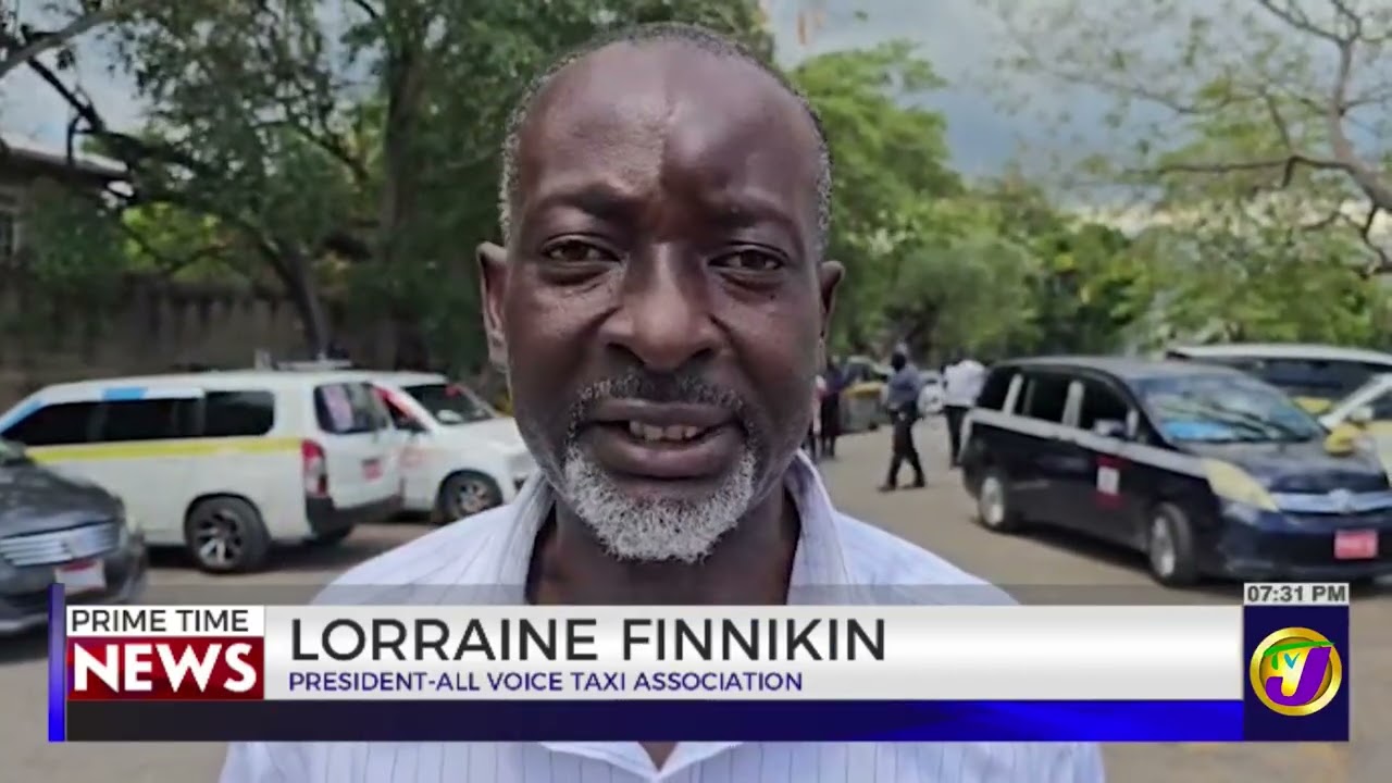 Taximen Withdraw Services In Corporate Area: Minister To Meet With Group  | TVJ News