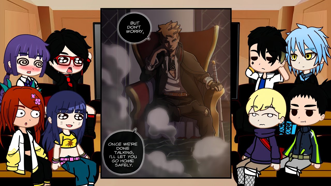 Boruto Timeskip React To Future // Boruto Two Blue Vortex Character 26