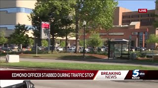 Edmond officer taken to OU Health after stabbing