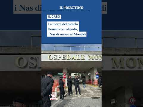 Video La morte del piccolo Domenico Caliendo, i Nas di nuovo al Monaldi