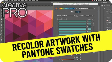 Convert to Pantone with Illustrator Recolor Artwork ft. Theresa Jackson // CreativePro Tutorial