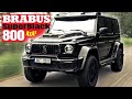 Brabus 800 4x4 superblack based on mercedesamg g63