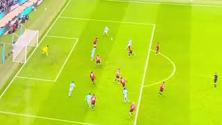 What A Miss By Erling Haaland Manchester City Vs Manchester United