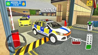 US Police Crime Buster Car Driving - Multi Floor Parking Garage - Android Gameplay screenshot 3
