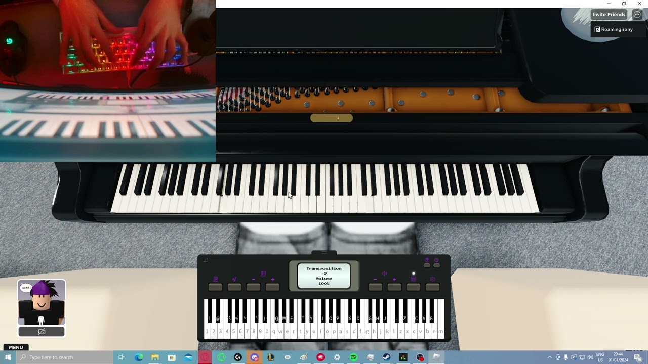 idea 10 roblox virtual piano wip (update with sheet)