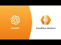 Instant cloudflare workers with chatgpt