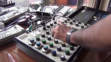 EMS Synthi AKS - tweaking filter.