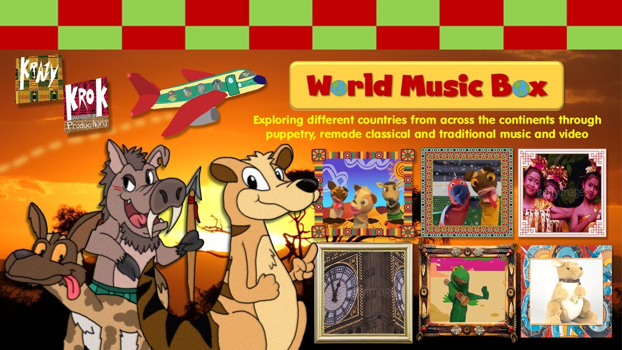 Krazy Krok Productions — World Music Box — Исследуя страны на континентах (2025)