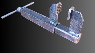 A creative invention by a veteran welder, the DIY metal vise