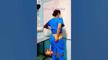 Funny doctor gave injection to nurse #nurse #doctor #shorts #shortsfeed  #shortsviral