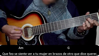 Video thumbnail of "Como Tocar Maldita Traición Alzate En Guitarra"