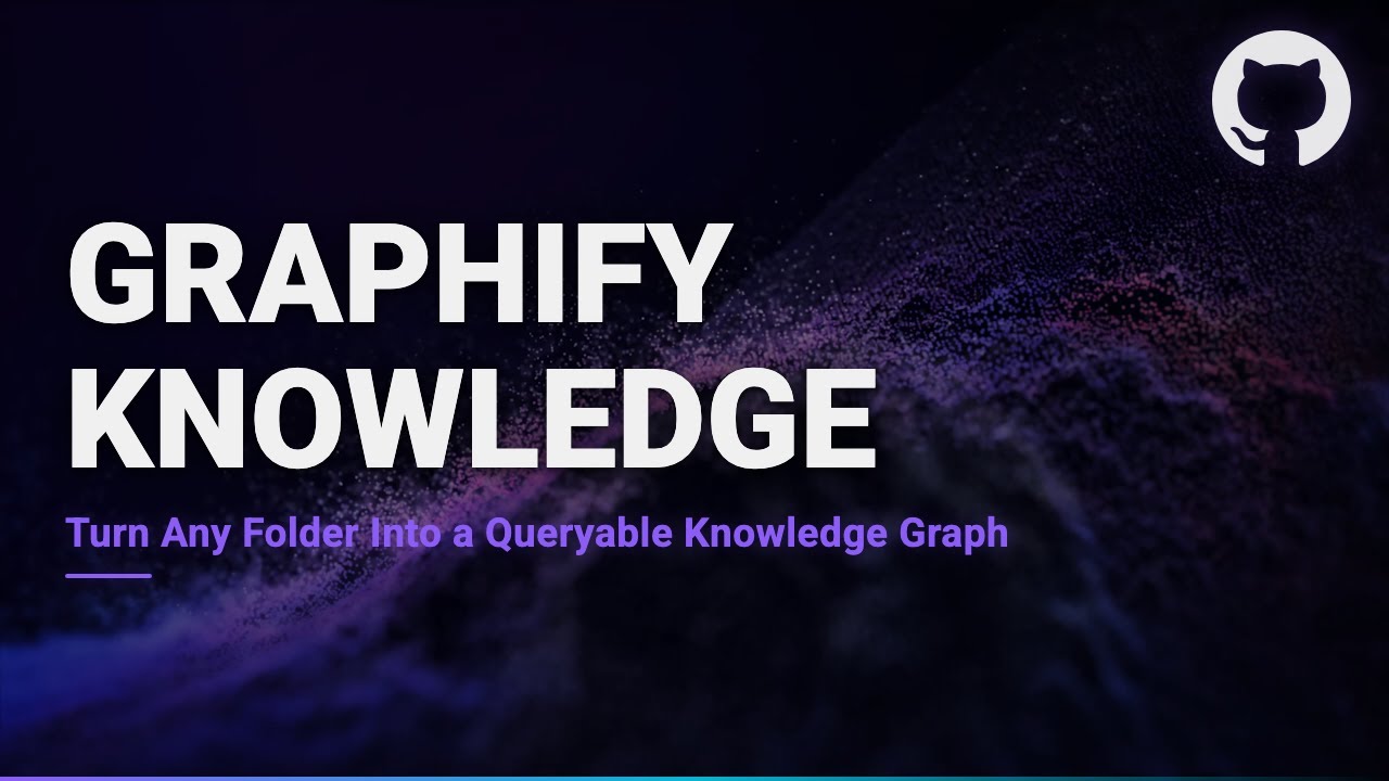 Graphify: Turn Any Folder Into a Queryable Knowledge Graph - YouTube