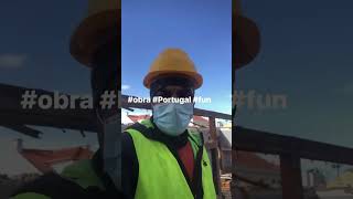 Construction Work At Portugal 🇵🇹 | Lisbon | #Obra #Portugal #funatwork