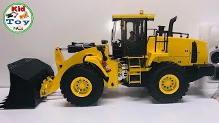 UNBOXING RC FRONTLOADER HYDRAULIC FULLYMETAL || RC WHEEL LOADER || LIGHTS AND SOUND