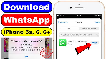 Download WhatsApp on iPhone 5s/6/6+ | WhatsApp Messenger Download in iOS 12 | Get WhatsApp iOS 12